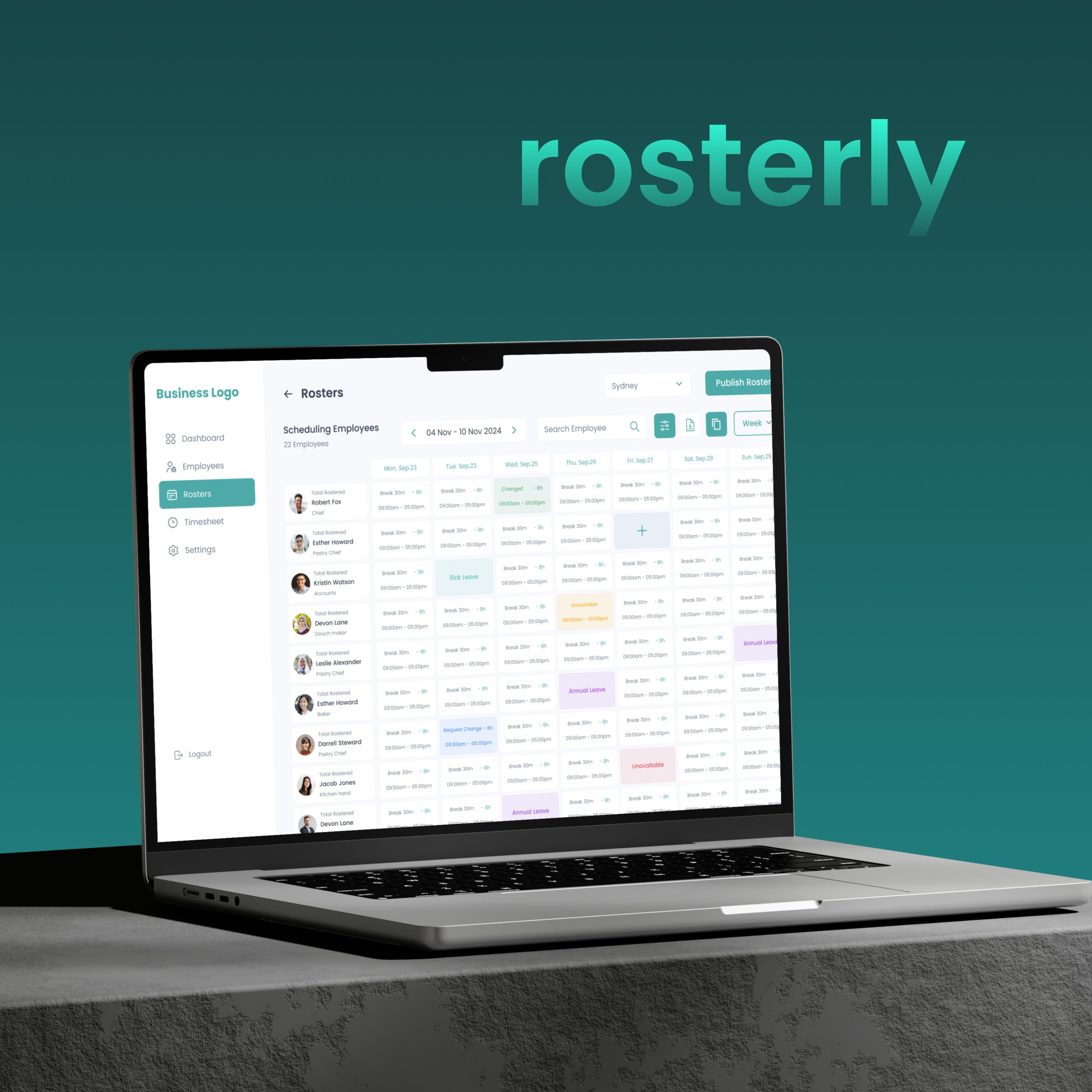 Rosterly: Simplifying Workforce Management for the Real World