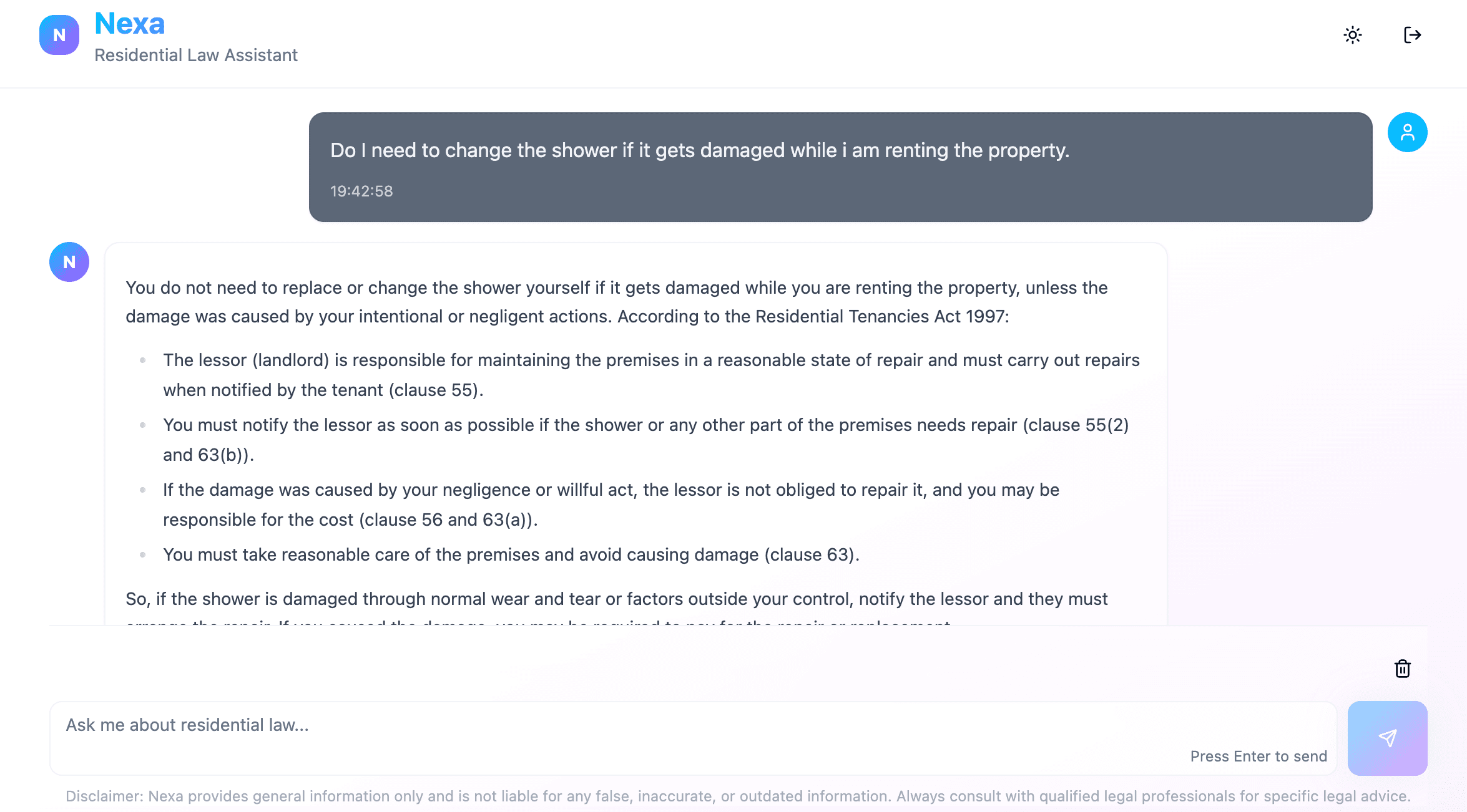 Nexa AI: Transforming Legal Rental Assistance with Intelligent RAG Technology